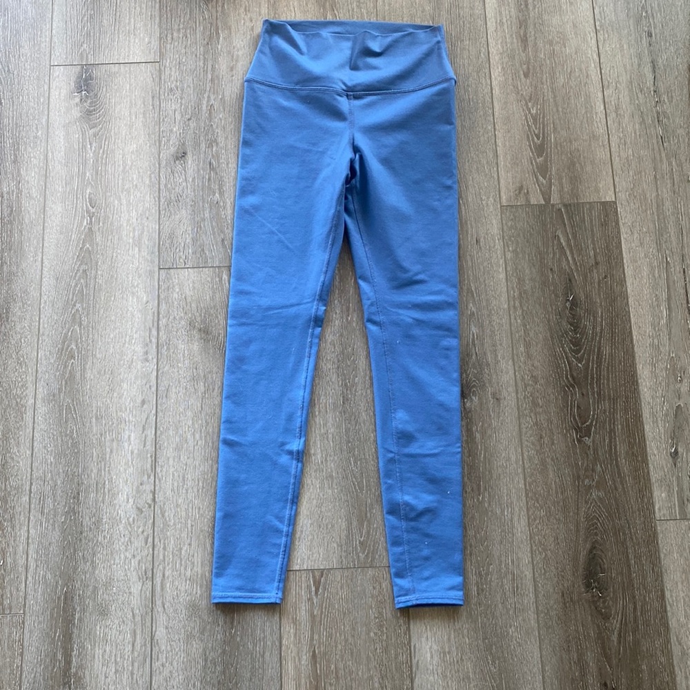 ALO Blue Airbrush Legging